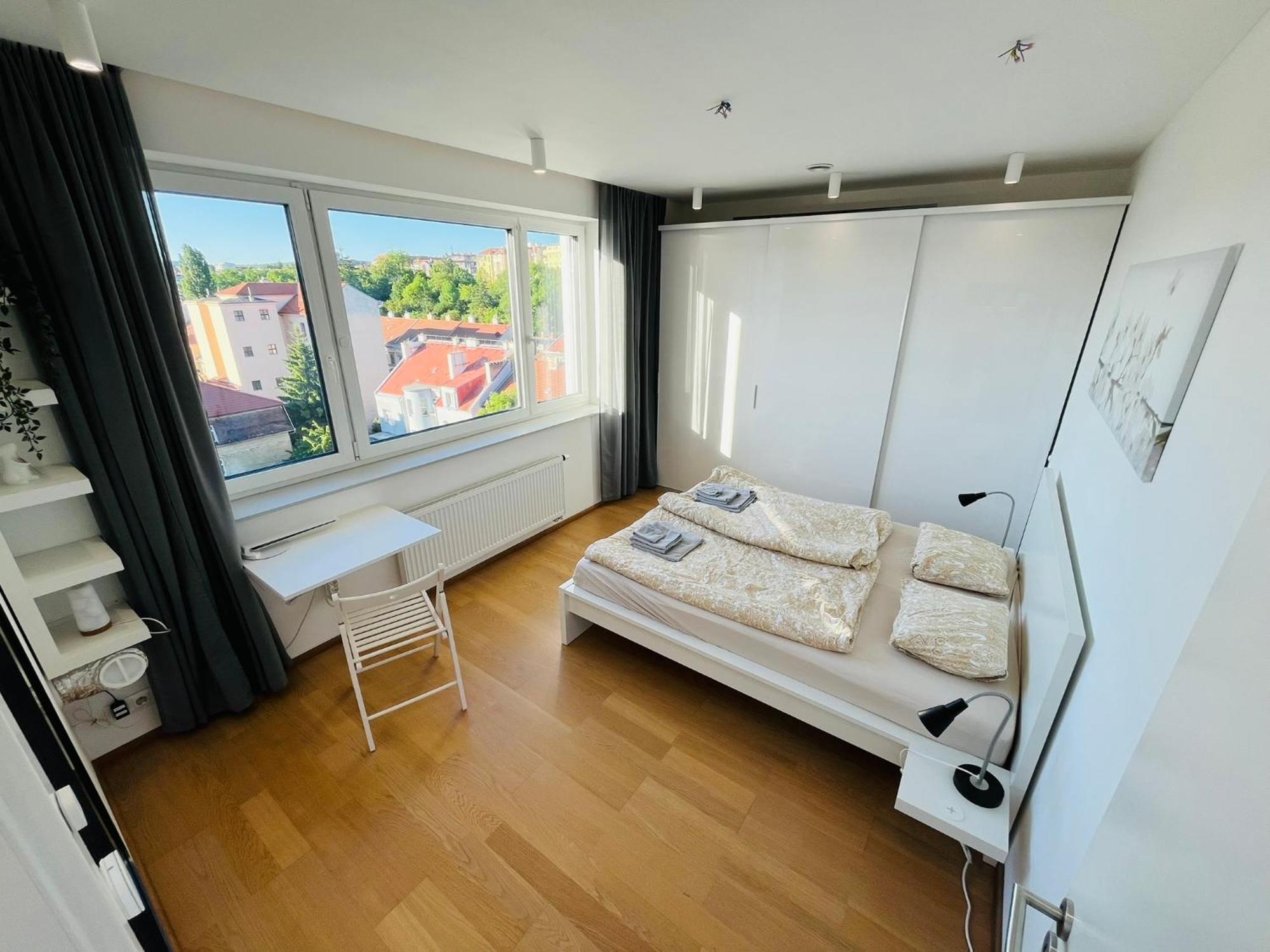 Brno City Center Apartment With Parking And A Big Terrace Exterior photo